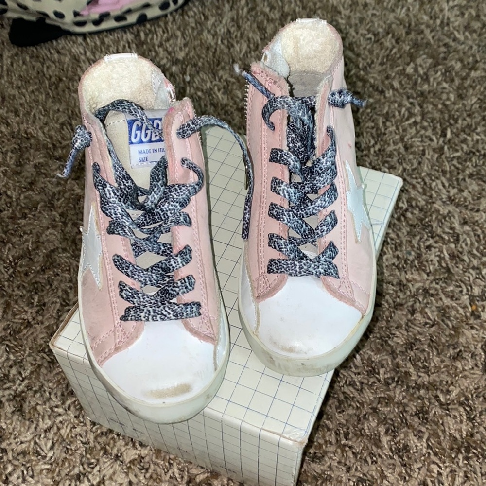 Little Girl Golden Goose shoes in Excellent condition